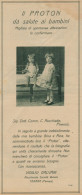 PROTON - Vigilio Galvani - Tamara (Ferrara) - Pubblicità D'epoca - 1927 Ad - Publicités