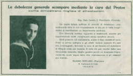 PROTON - Marinaio Russo Arturo - Trieste - Pubblicità D'epoca - 1927 Ad - Publicités