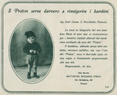 PROTON - Battistini Ricciardi Fosca - Firenze - Pubblicità - 1927 Old Ad - Publicités