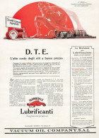 MOBILOIL - L'alto Costo Degli... - Pubblicità Grande Formato - 1924 Old Ad - Werbung