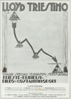 LLOYD TRIESTINO - Illustrazione - Pubblicità Grande Formato - 1924 Old Ad - Publicidad
