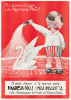 Magnesia POLLI - Illustrazione - Pubblicità Grande Formato - 1924 Old Ad - Publicidad