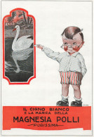 Magnesia POLLI - Illustrazione - Pubblicità Grande Formato - 1924 Old Ad - Werbung