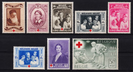 Belgica, 1939  Y&T. 496 / 503,  MNH. - Nuevos