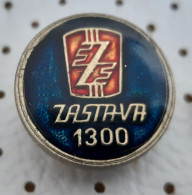Zastava 1300 Car Logo Similar Fiat 1300  Yugoslavia Vintage Pin - Altri & Non Classificati