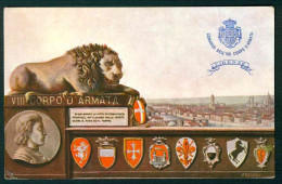 BF124 VIII CORPO D'ARMATA COMANDO - FIRENZE - REGGIMENTALE - Régiments