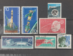 DDR Lot 7 Timbres L'espace - Mi 2083 - 2084 - 971 - 721 Y - 1659 - 822 - 993 - Other & Unclassified