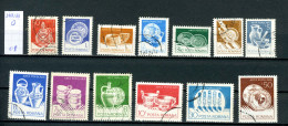 Roumanie N°3418/33  O    Artisanat - Used Stamps