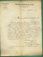 34 Béziers Compagnie D' éclairage Par Le Gaz De La Ville De Béziers 29 Aout 1848 - Elektrizität & Gas