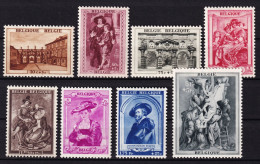 Belgica, 1939  Y&T. 504 / 511,  MNH. - Unused Stamps