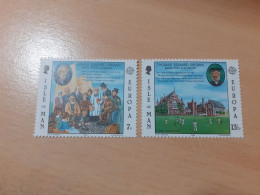 TIMBRES   EUROPA   1980   ILE  DE  MAN   N  157  /  158   COTE  1,00  EUROS    NEUFS  LUXE** - 1980