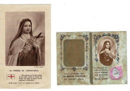 IMAGE RELIGIEUSE - CANIVET : Sainte Thérèse De L'enfant Jésus Avec étoffe  & Orphelins Apprentis D'Auteuil - Religion & Esotérisme