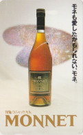 Télécarte JAPON / 110-011 - ALCOOL - COGNAC MONNET - Alcohol FRANCE Related JAPAN Phonecard - Alkohol TK - Japan