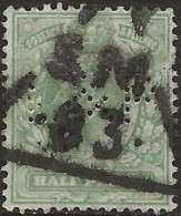 Grande-Bretagne N°106 Perforé L&P (ref.2) - Used Stamps