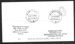 2002 Paquebot Marking Vigo, Spain (13.MAR.02) On Netherlands Stamp - Lettres & Documents