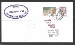 1991 Paquebot Cover, Finland Stamp Mailed In Gavle, Sweden - Briefe U. Dokumente