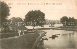 73705282 Liege Luettich Maison De L Eclusier Vue Sur La Meuse Et L Ourthe Liege  - Other & Unclassified