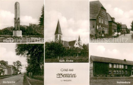 73705236 Benteler Ehrenmal Kath Kirche Strasse Dorfpartie Volksschule Benteler - Other & Unclassified