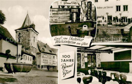 73705212 Meisenheim Glan Gasthaus Zum Untertor 100 Jahre Bonnet Bier Meisenheim  - Other & Unclassified