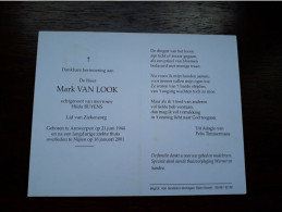 Mark Van Look ° Antwerpen 1944 + Nijlen 2001 X Hilda Buyens - Obituary Notices
