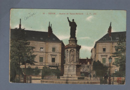 CPA - 21 - Dijon - Statue De Saint-Bernard - Colorisée - Circulée - Dijon