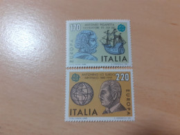 TIMBRES   EUROPA   1980   ITALIE   N  1418  /  1419   COTE  2,00  EUROS    NEUFS  LUXE** - 1980