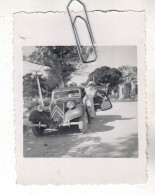 PHOTO  AUTOMOBILE VOITURE ANCIENNE  CITROEN 11 TRACTION - Cars