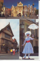 Mary Poppins United Kingdom's World Showcase Authentic  English  Pub Multi View Postcards  Epcot CM 2 Scans - Disneyworld