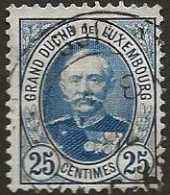 Luxembourg N°62 (ref.2) - 1891 Adolphe Front Side