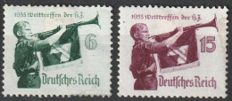 1935 // 584/585 * - Unused Stamps