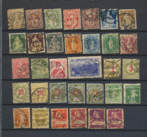 Suisse  Lot Pour Recherches  33 Timbres - Lotti/Collezioni