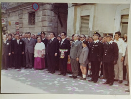 Italia Foto CITTA' SANT'ANGELO (Pescara) Autorità Ministro Natali Inaugurazioni Festeggiamenti 1970. Da Identificare - Europe