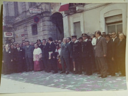 Italia Foto CITTA' SANT'ANGELO (Pescara) Autorità Ministro Natali Inaugurazioni Festeggiamenti 1970. Da Identificare - Europe