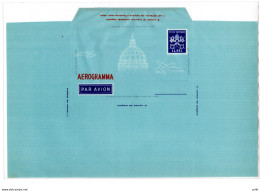 Vaticano - Aerogramma Lire 55 "Triregno" N. A 2 - Nuovo Perfetto - Neufs