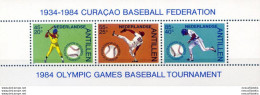 Sport. Baseball 1984. - Curaçao, Antilles Neérlandaises, Aruba