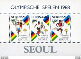 Sport. Olimpiadi Seul 1988. - Suriname