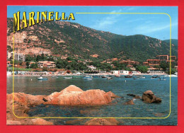 18631  AJACCIO  La Plage De Marinella     (2 Scans ) 20 Corse - Ajaccio