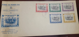 O) 1948 GUATEMALA,  SOCCER GAME, CENTRAL AMERICAN AND CARIBBEAN SOCCER CHAMPIONSHIP. FDC XF - Guatemala