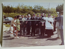 Italia Foto CITTA' SANT'ANGELO (Pescara) Autorità Ministro Natali Inaugurazioni Festeggiamenti 1970. Da Identificare - Europe