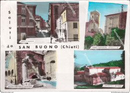 Al750 Cartolina Saluti Da San Buono Chieti  Abruzzo - Chieti