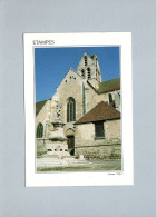 Etampes (91) : L'église Saint Basile - Etampes