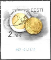 Estonia Estland Eesti Estonie 2011 Euro Coins Mi.No. 712 MNH ** Neuf Postfrisch - Estonia