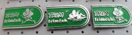 Trimcek Running Swimming Skiing Slovenia Ex Yugoslavia Pins - Natación