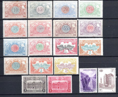 Belgique 1902à1953 Colis Postaux Neufs  0,80 €   19 Timbres Différents   (cote 7,90 €, 19 Valeurs) - Ungebraucht