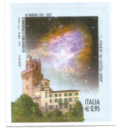 (REPUBBLICA ITALIANA) 2017, OSSERVATORIO ASTRONOMICO DI PADOVA - Francobollo Nuovo MNH - 2011-20: Ungebraucht