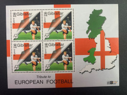 Gibraltar 2000 European Soccer MNH - Gibraltar