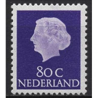 Niederlande 1958 Königin Juliana 722 Y Postfrisch - Unused Stamps