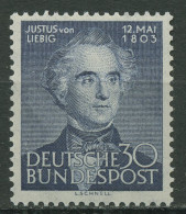 Bund 1953 150. Geburtstag Von Justus Von Liebig 166 Postfrisch - Neufs