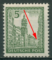 SBZ West-Sachsen 1946 Abschiedsserie Mit Plattenfehler 152 Y II Postfrisch - Sonstige & Ohne Zuordnung