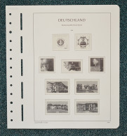 LEUCHTTURM Vordruckblätter Bund 2000/04 SF Gebraucht, Neuwertig (Z437) - Afgedrukte Pagina's